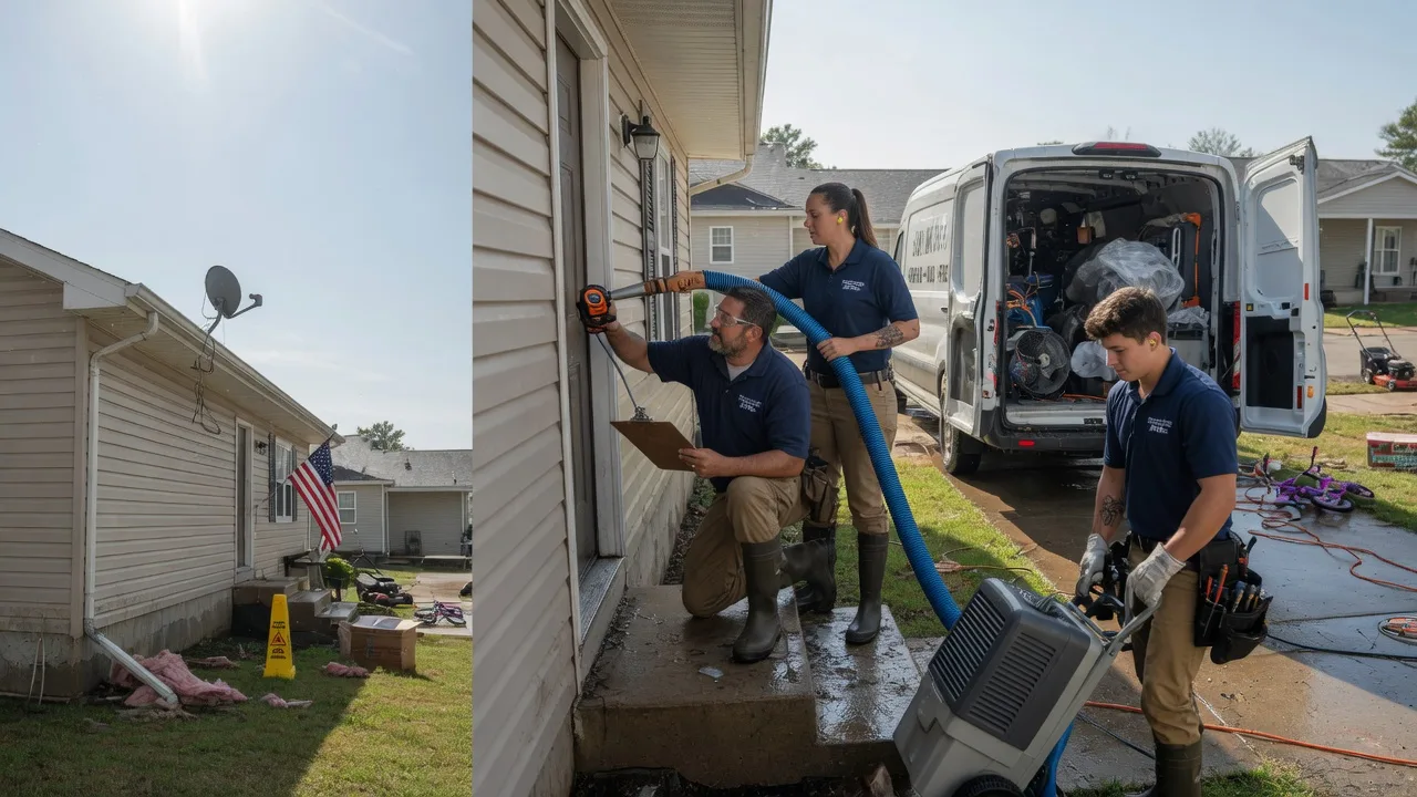 Ceiling Water Damage Restoration in Clatonia, NE near me